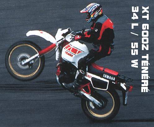 Yamaha XT 600 Teneré new racing cdi wiring diagram 
